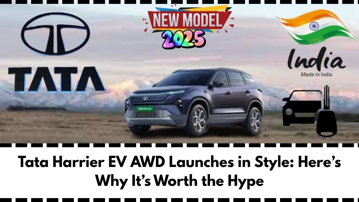 Tata Harrier EV AWD Launches in Style: Here’s Why It’s Worth the Hype